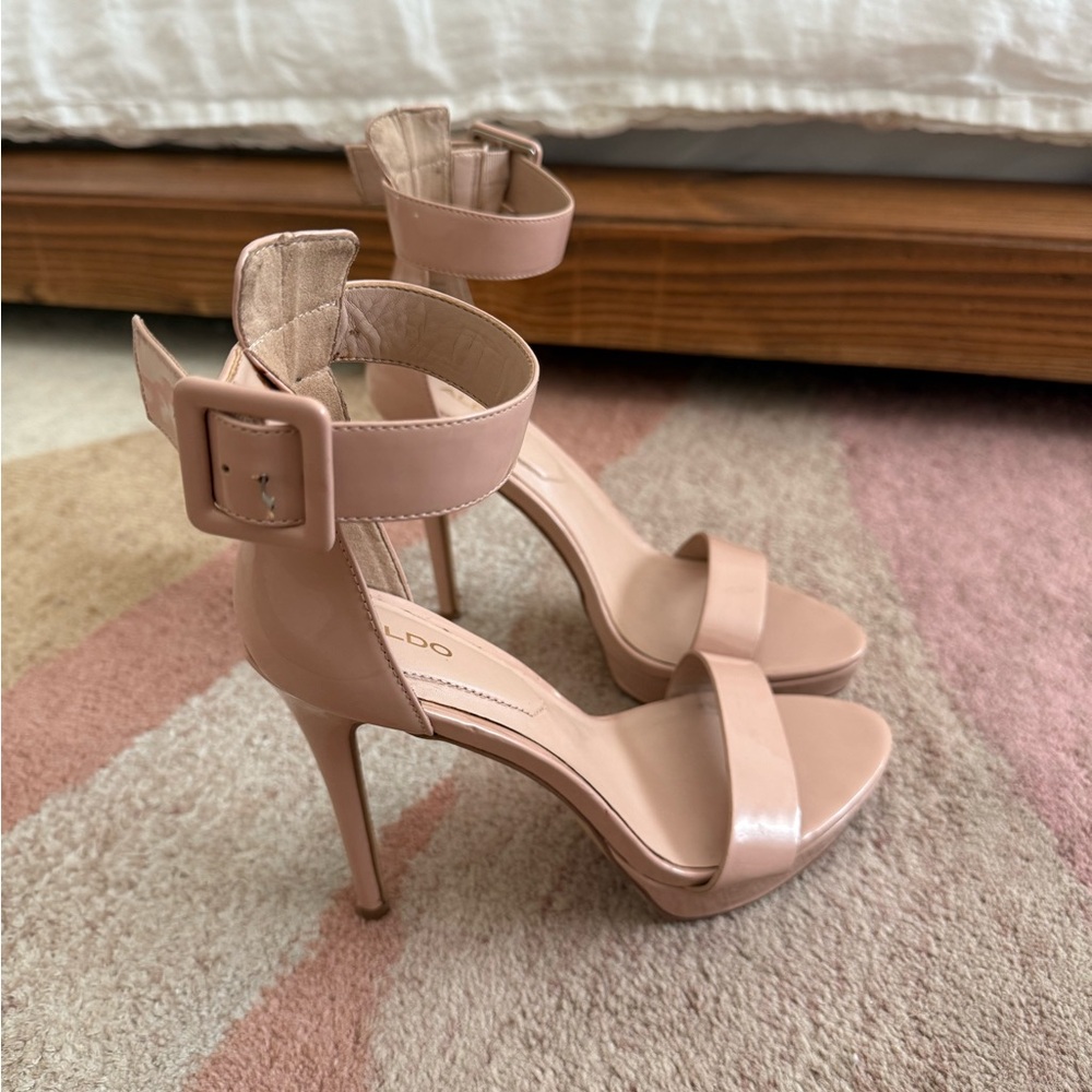 Aldo Women's Pink High Heel Sandals
